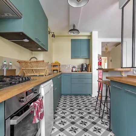 Appartamento Vergniaud 2 - Kp - Beautiful With Garden For 5 People Parigi